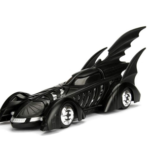 اسباب بازی ماشین فلزی بتموبیل سری Batman for Ever و فیگور بتمن با مقیاس 1:24_اسباب بازی